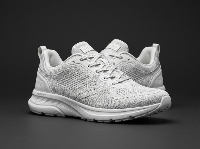 AERIS Breeze White/Gray Walking Shoe